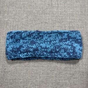 Katmandu Trading Co Women's Headband Wool Fleece Blue Knit ONE SIZE